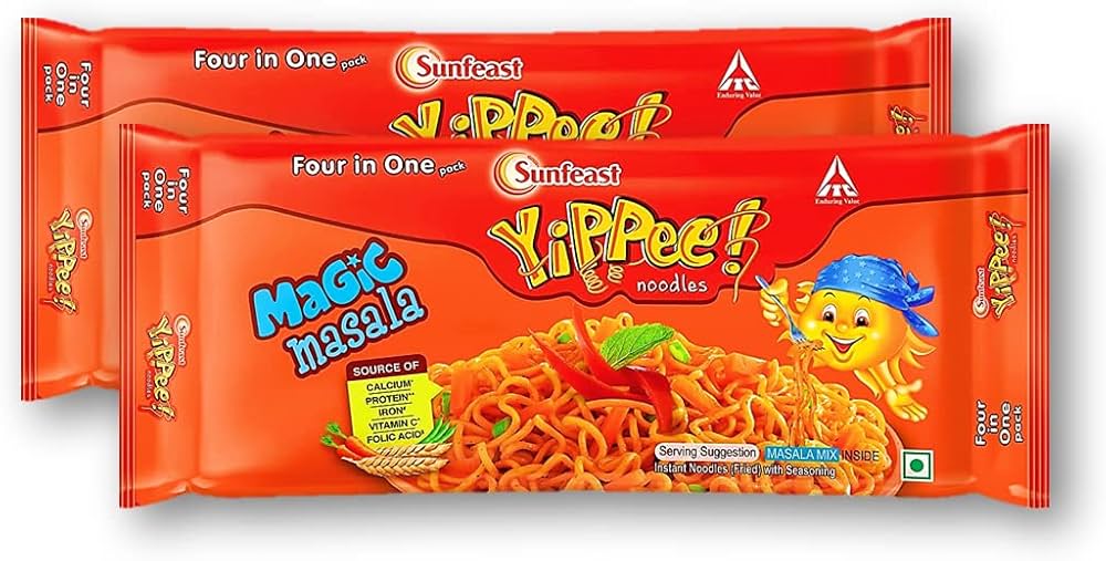 Sunfeast Yippee Magic Masala Noodles - 240 g - Pack of 2