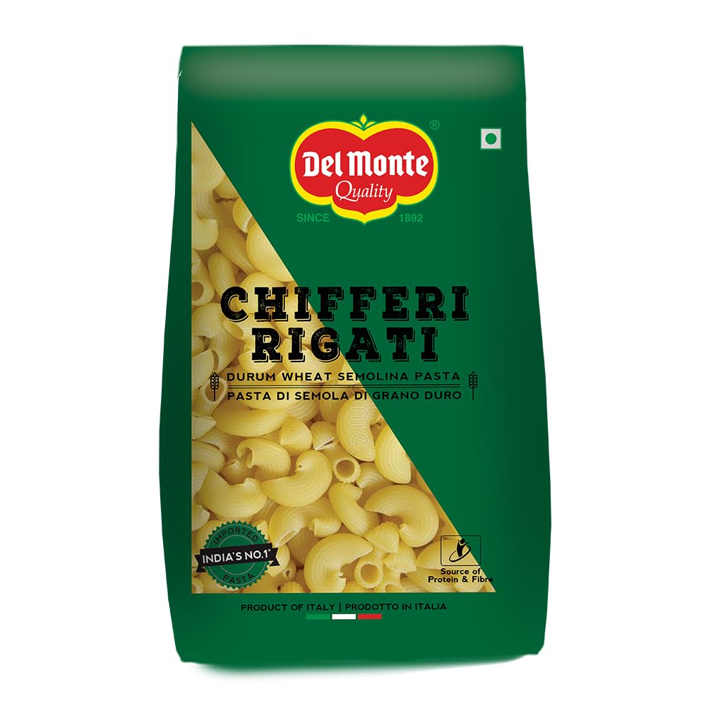 DEL MONTE CHIFFERI RIGATI PASTA 400G
