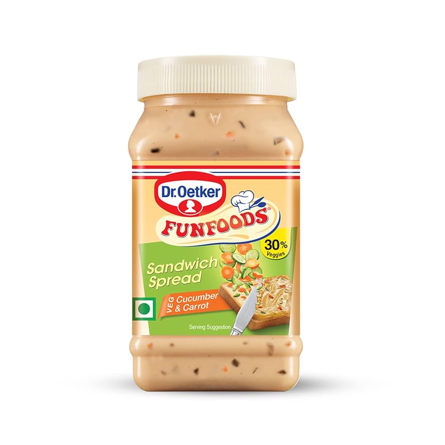 FUNFOODS SANDWICH SPREAD CUCUMBER &CARROT 250