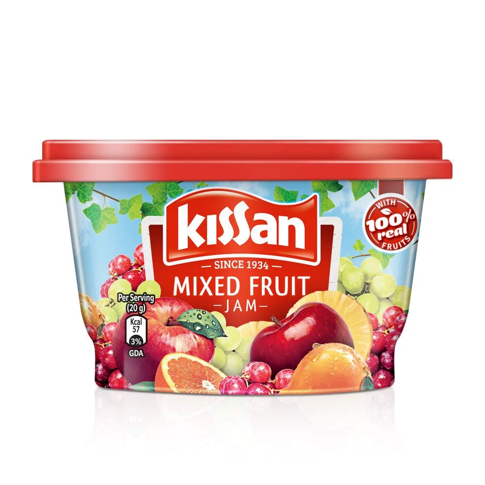 KISSAN MIXED FRUIT JAM 90 G