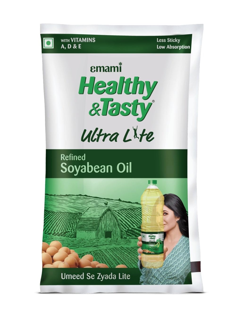 Emami Healthy & Tasty Refined Soyabean Oil (Ultra Lite)