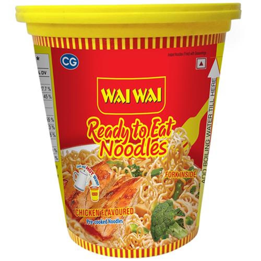 Wai Wai Ready To Eat Cup Noodles