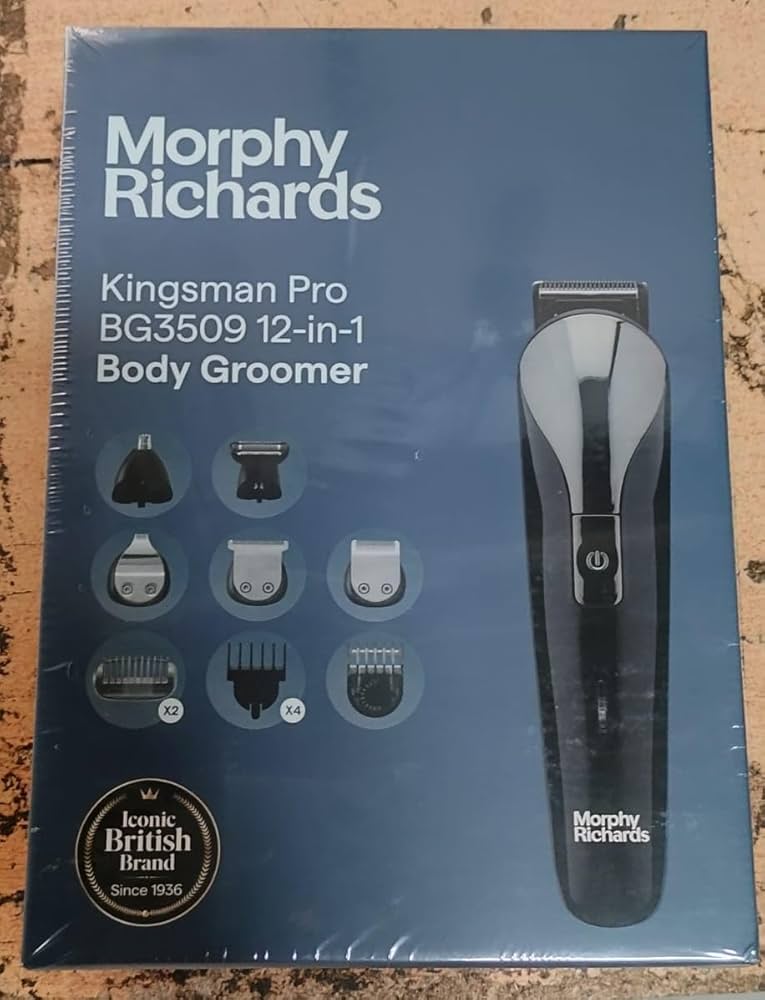 Morphy Richards Kingsman Pro 12-in-1 Body Groomer (BG3509)