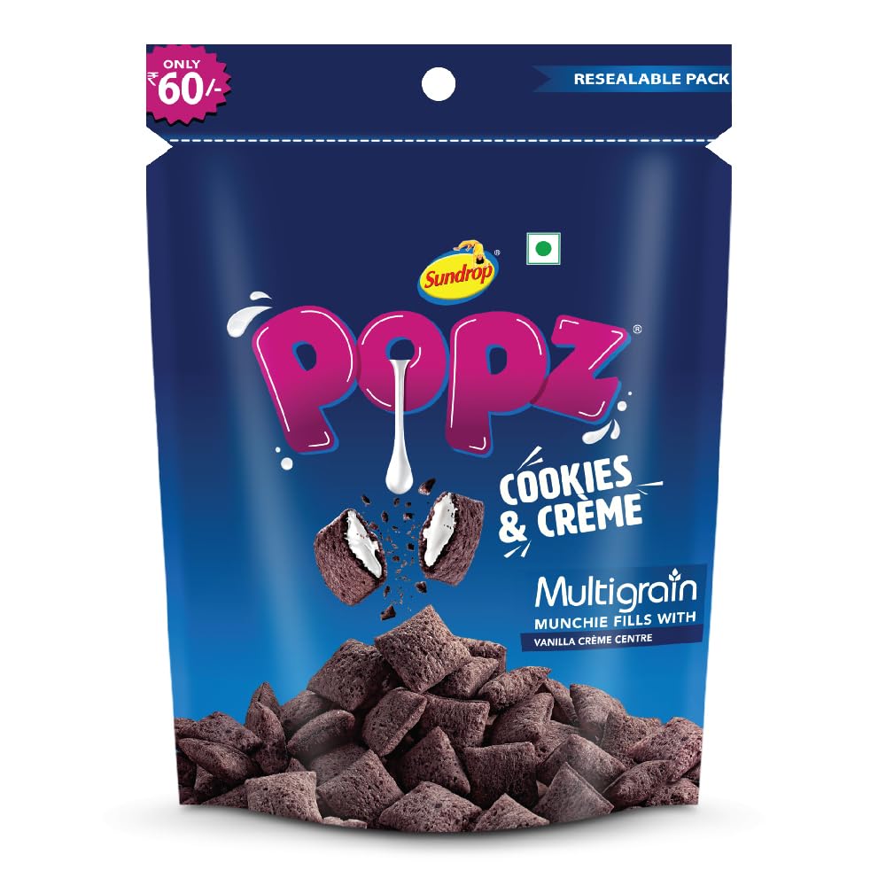 POPZ COOKIES&CREME MULTIGRAIN 20G