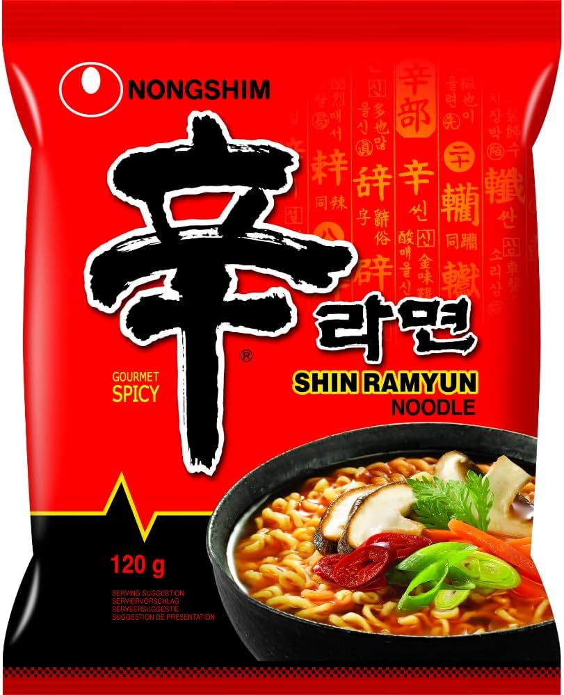Nongshim Shin Ramyun Spicy Flavoured Instant Noodle Soup