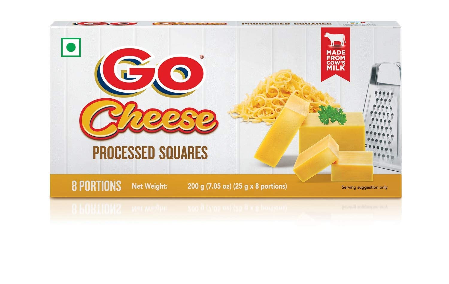 GO CHEESE SQUARES 200GM