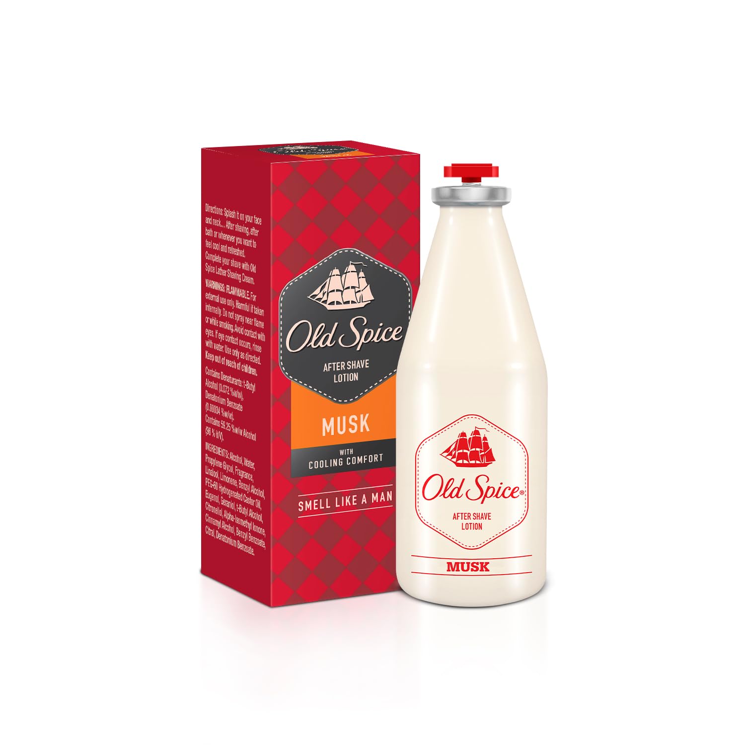 OLD SPICE AFTER SHAVE LOTION MUSK 100ML