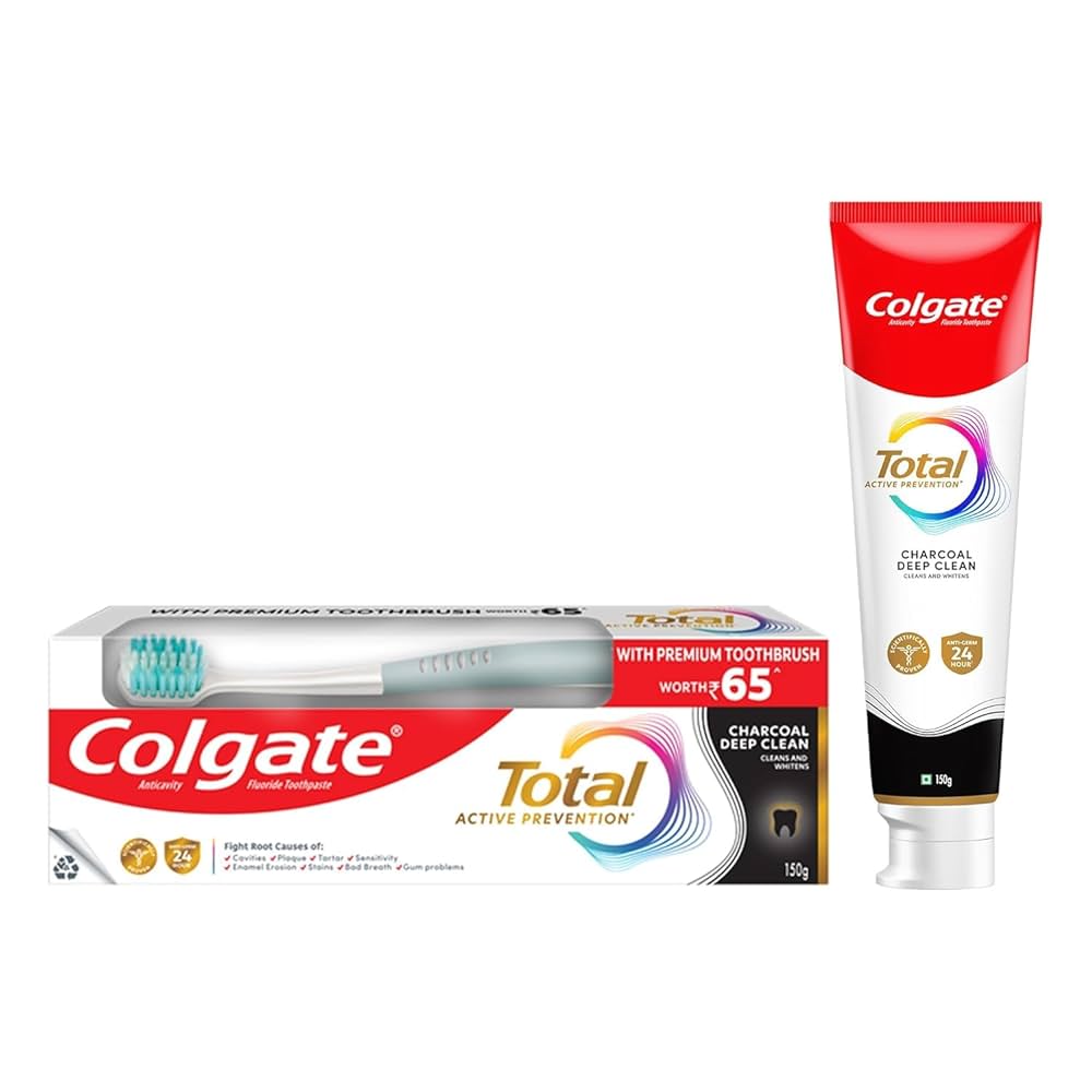 COLGATE TOTAL CHARCOAL 150G