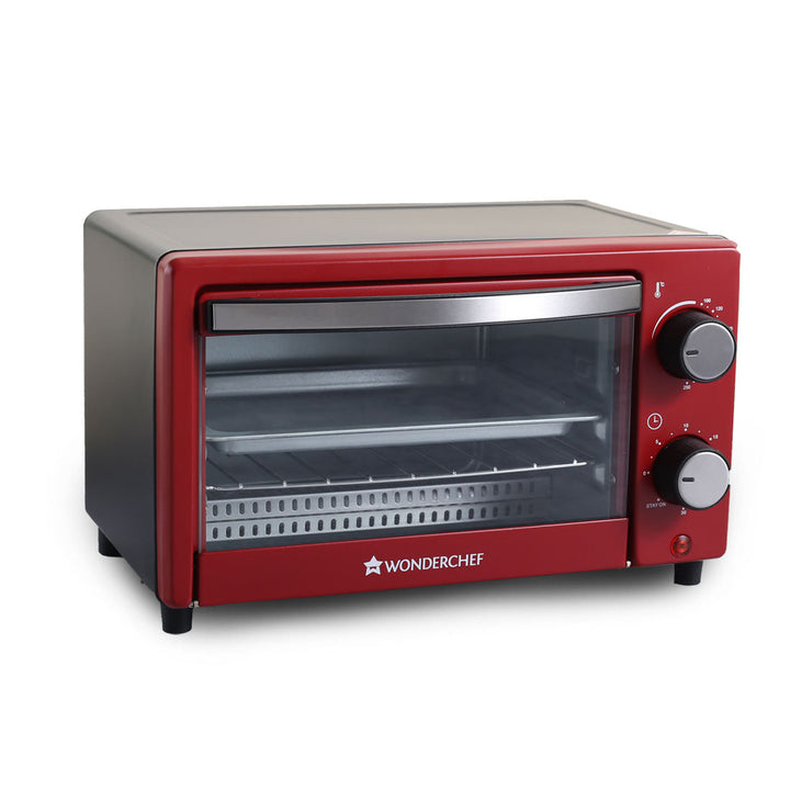 Wonderchef Griller Toaster Oven (650W, Red)