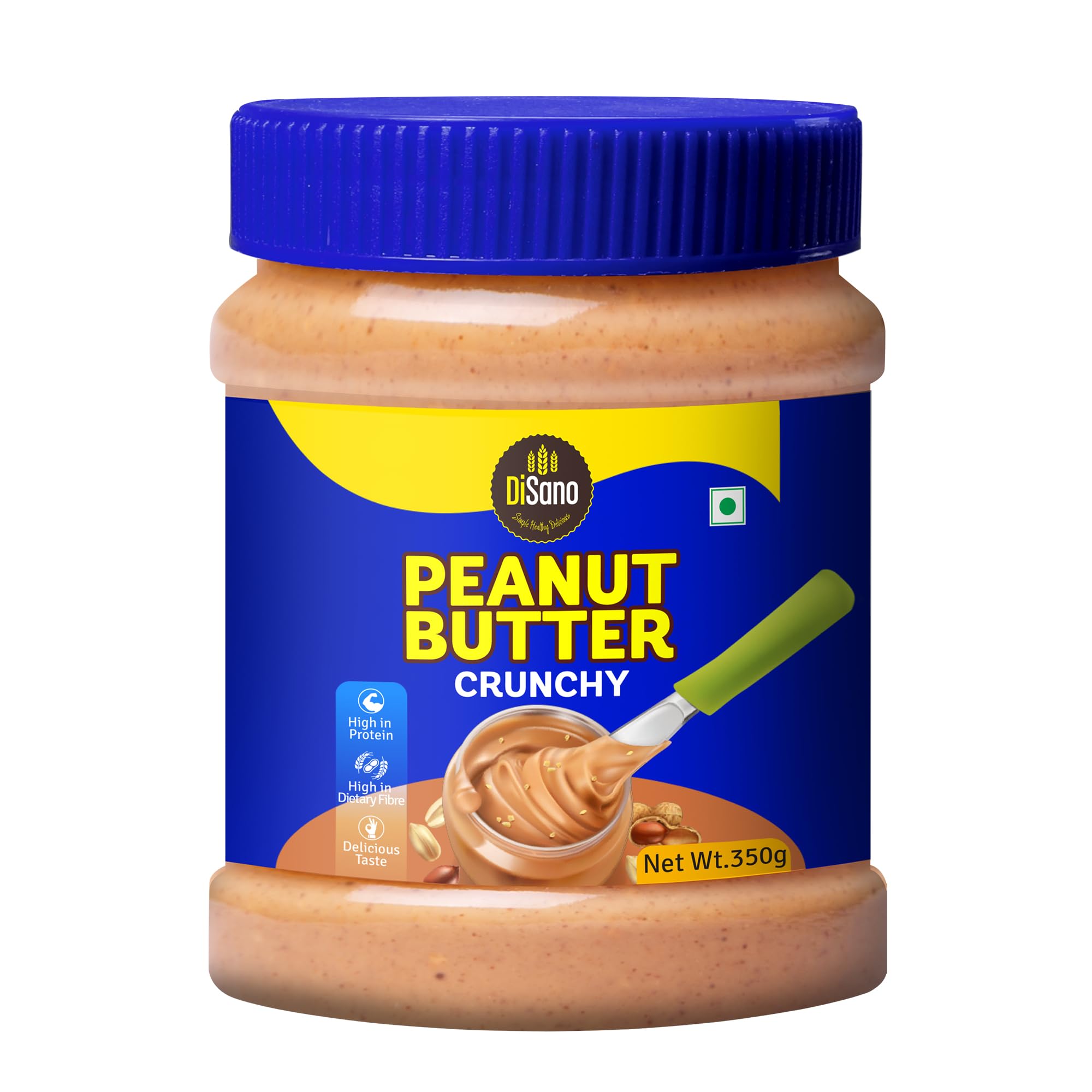DISANO PEANUT BUTTER CRUNCHY 350G