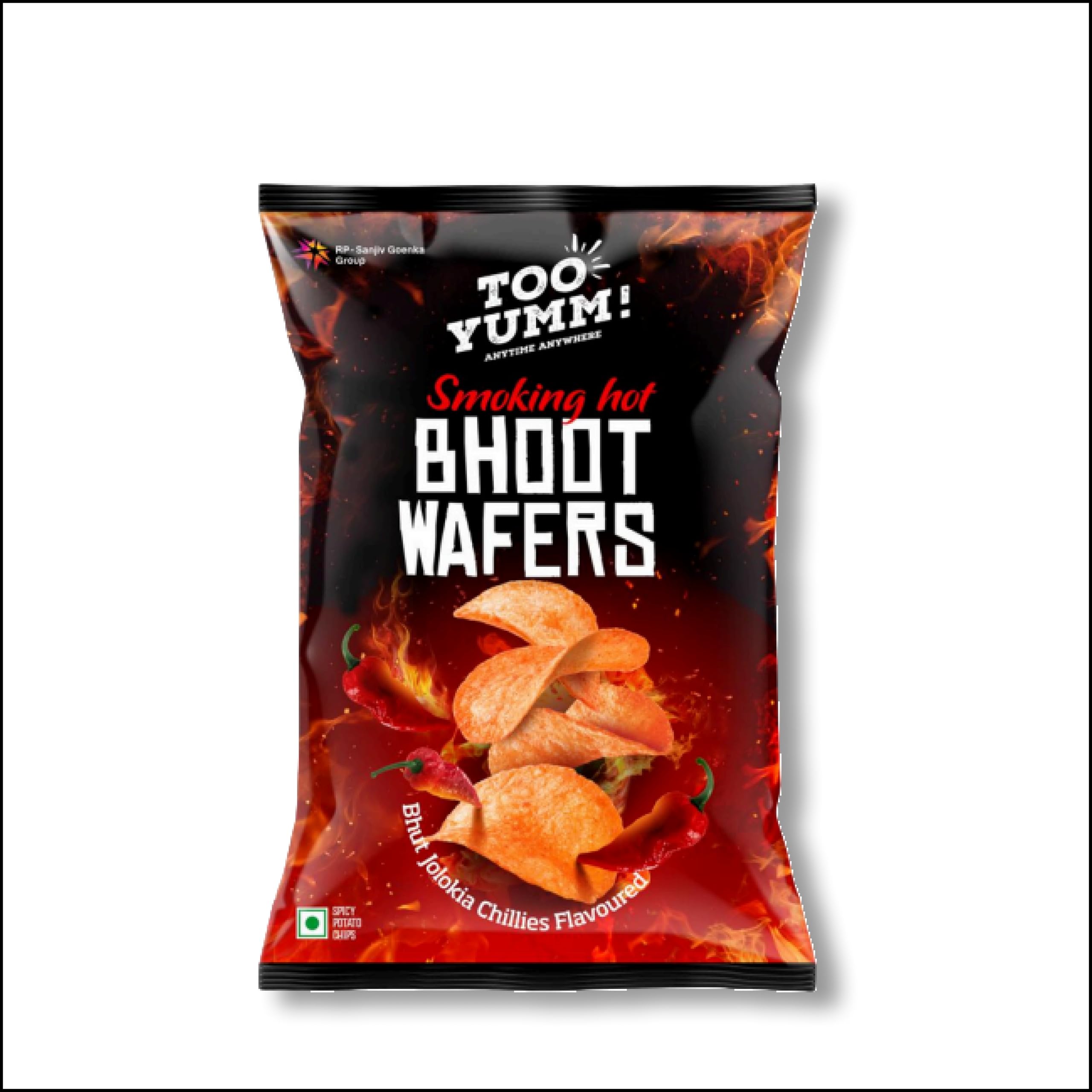 TOO YUMM BHOOT WAFERS JOLOKIA FLAVOURED 44G