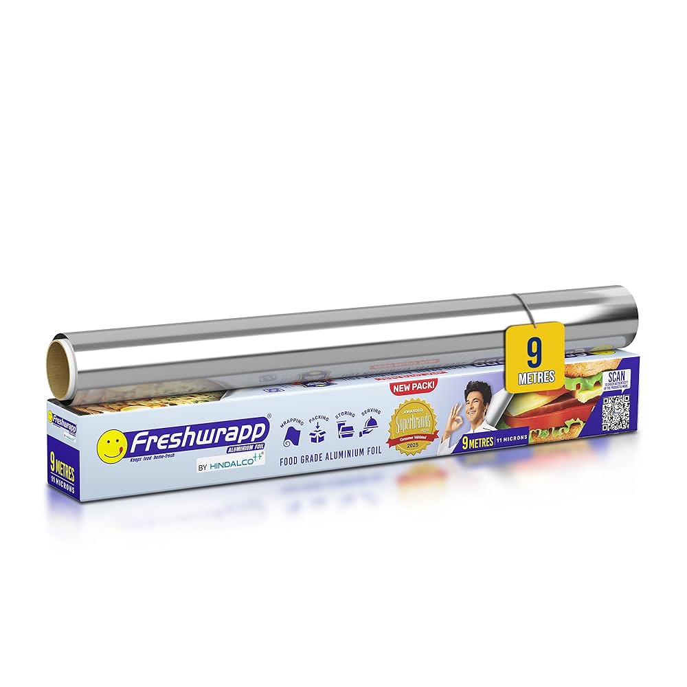 SUPER WRAP FOOD GRADE ALUMINIUM PAPPER 9M