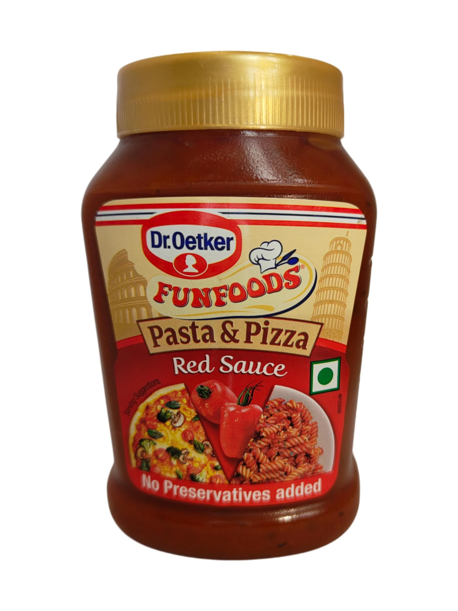 FUNFOODS PASTA& PIZZA RED SAUCE 100G