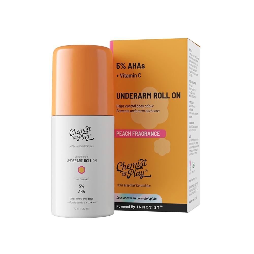 Chemist At Play Odour Control Unisex Under Arm Roll-On