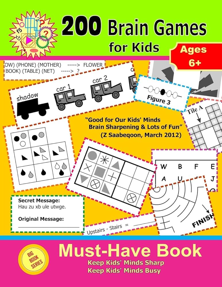 200+ Brain Activity For Kids