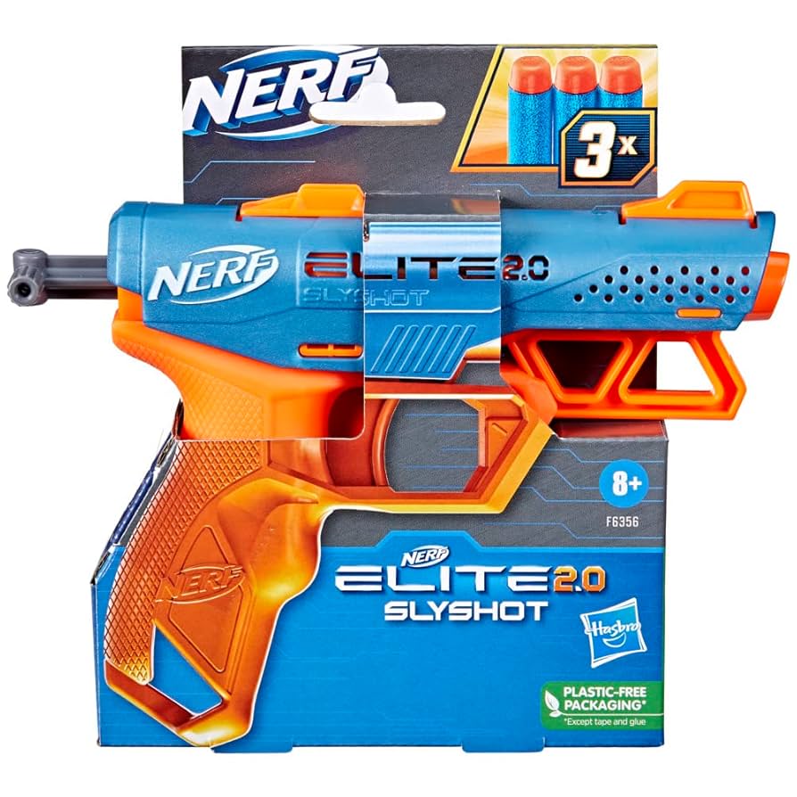 Hasbro Nerf Elite 2.0 Slyshot Toy Gun (8+ Years)