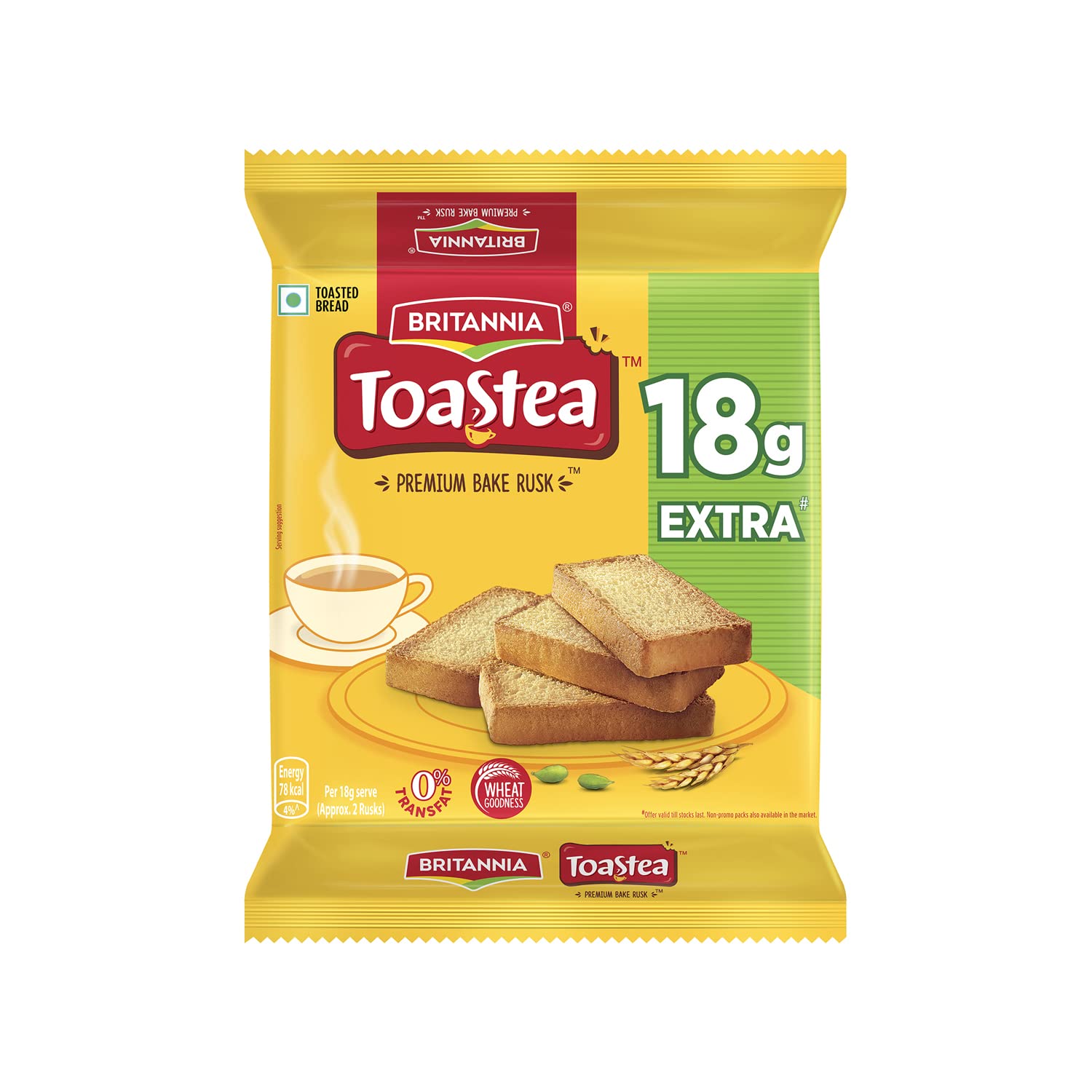 TOASTEA PREMIUM BAKE RUSK 58G
