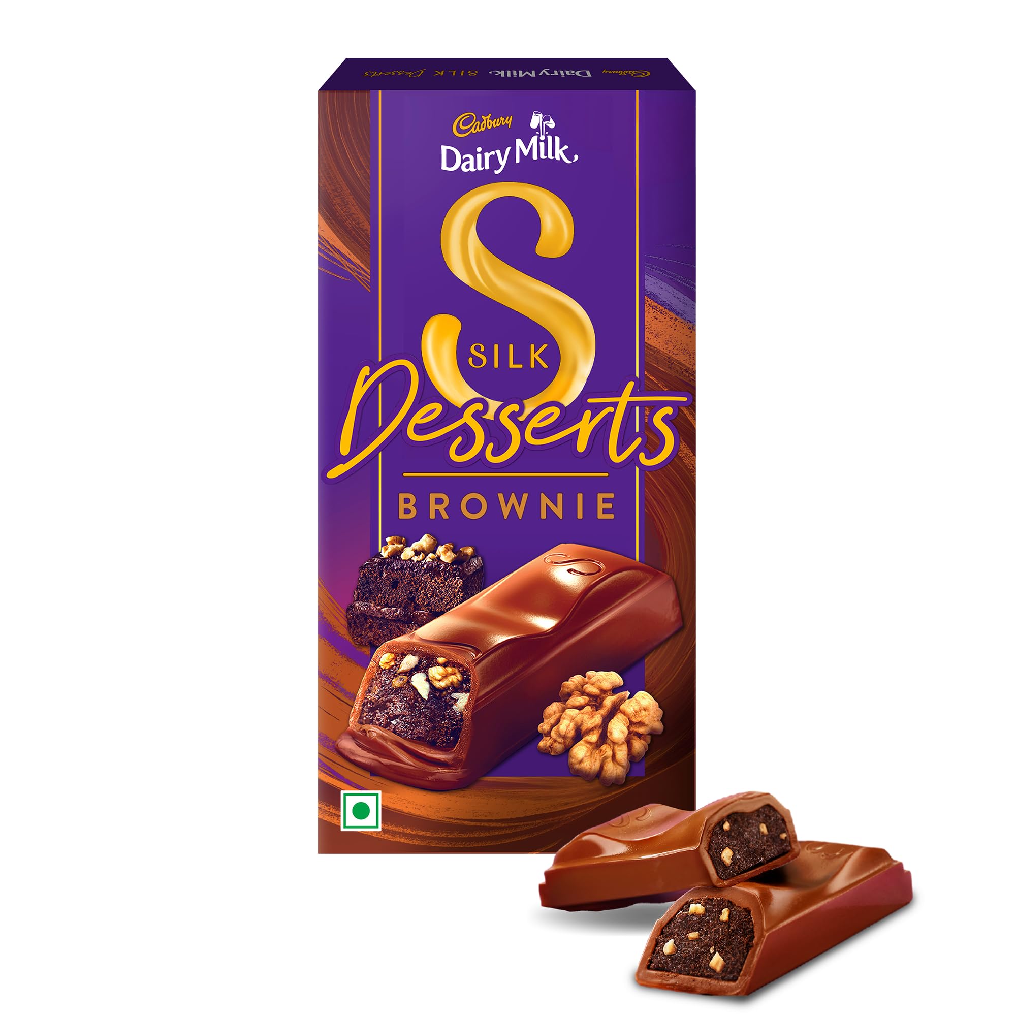 CADBARY DAIRY MILK SILK SESSERTS BROWNIE 140G