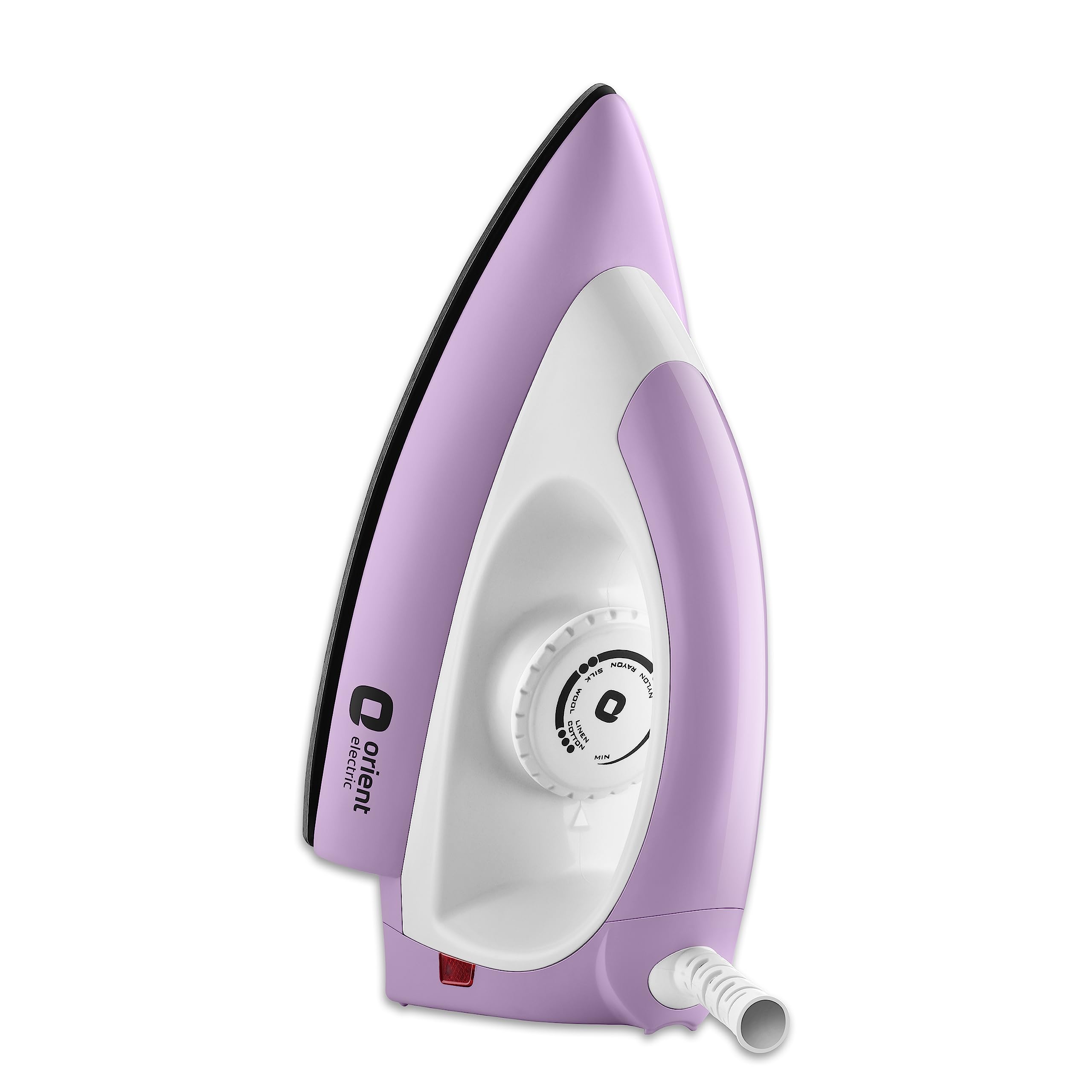 Orient Electric Fabristyle Dry Iron 1100 W (White & Purple)