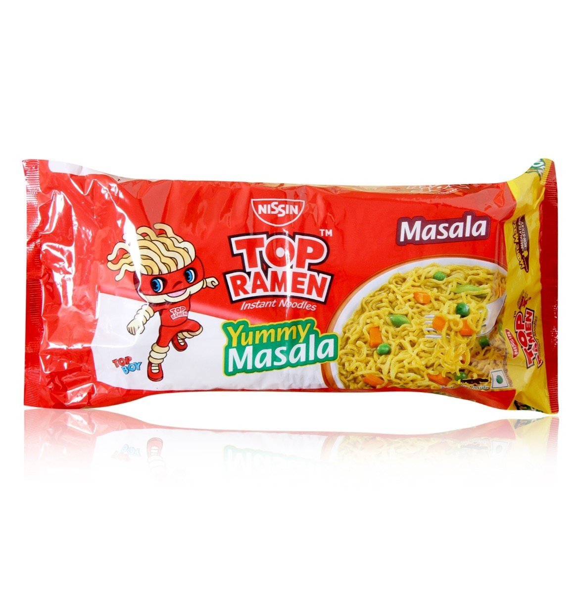 NISSIN TOP RAMEN MASALA NOODLES 140G