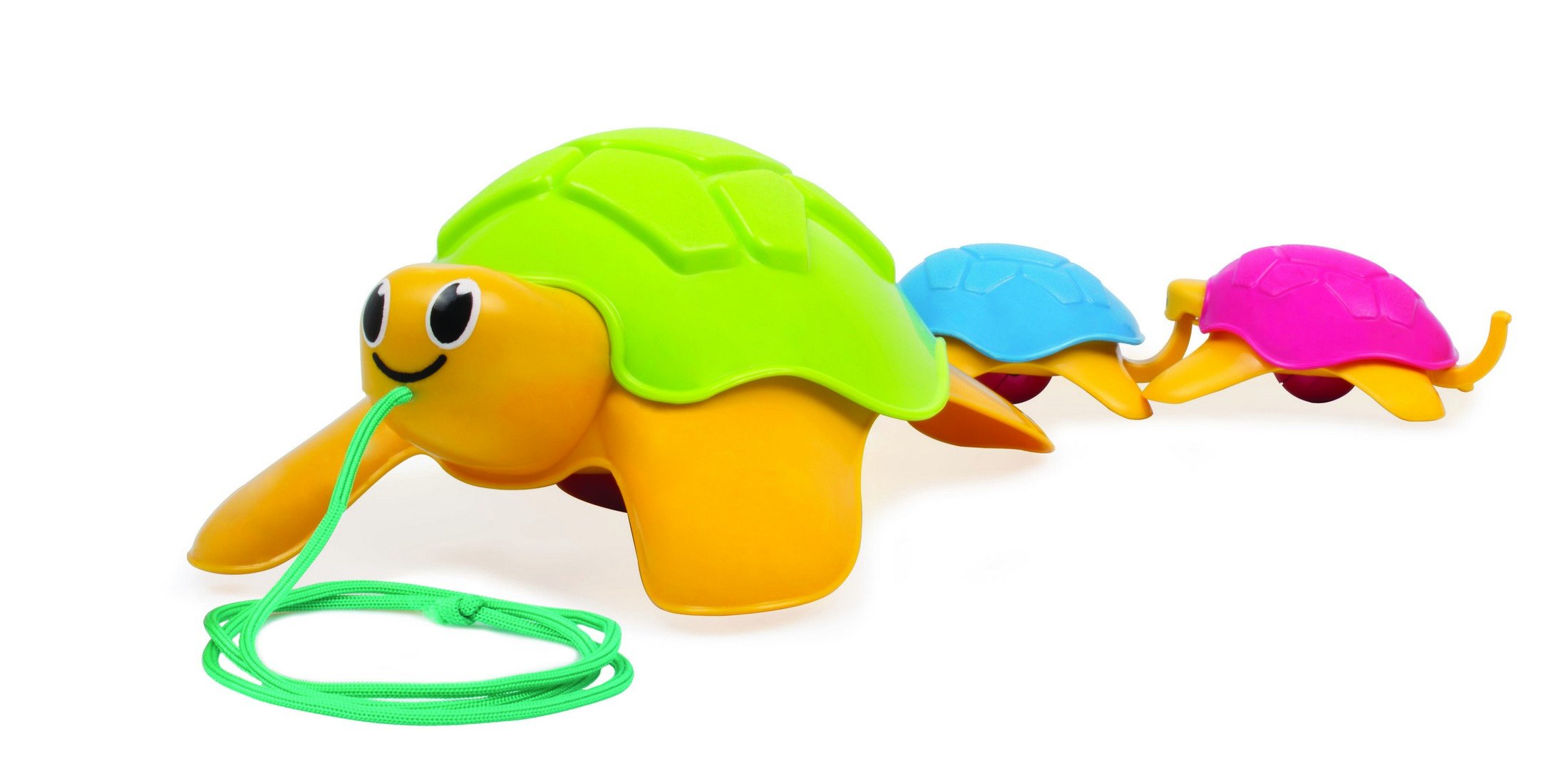 Giggles Linking Turtle Pull Along Toy (12+ months)