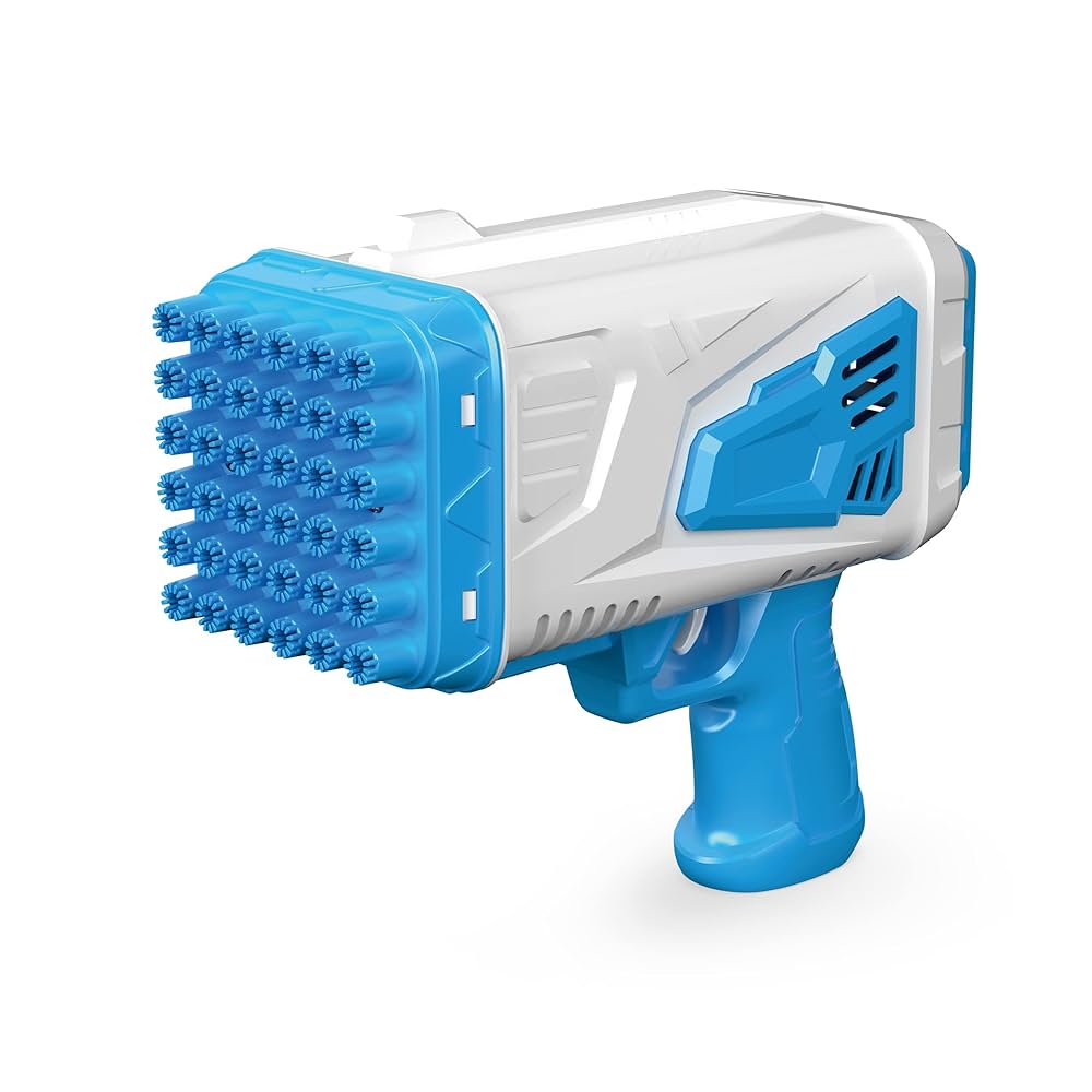 Toyshine Bazooka Bubble Toy Gun (Blue, 3 - 8 years)