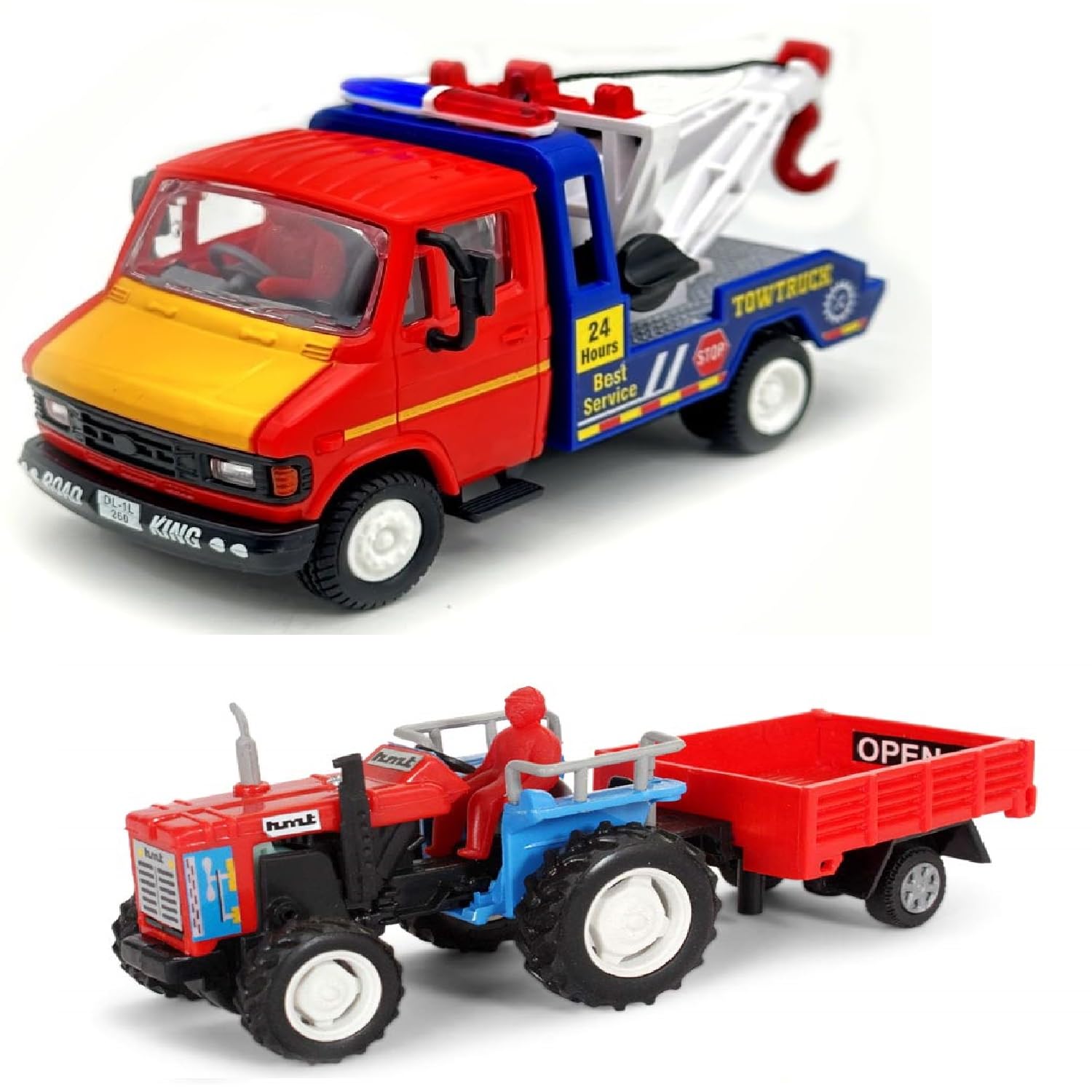 Centy Toys Tractor with Trolley Toy Vehicle (3+ years)