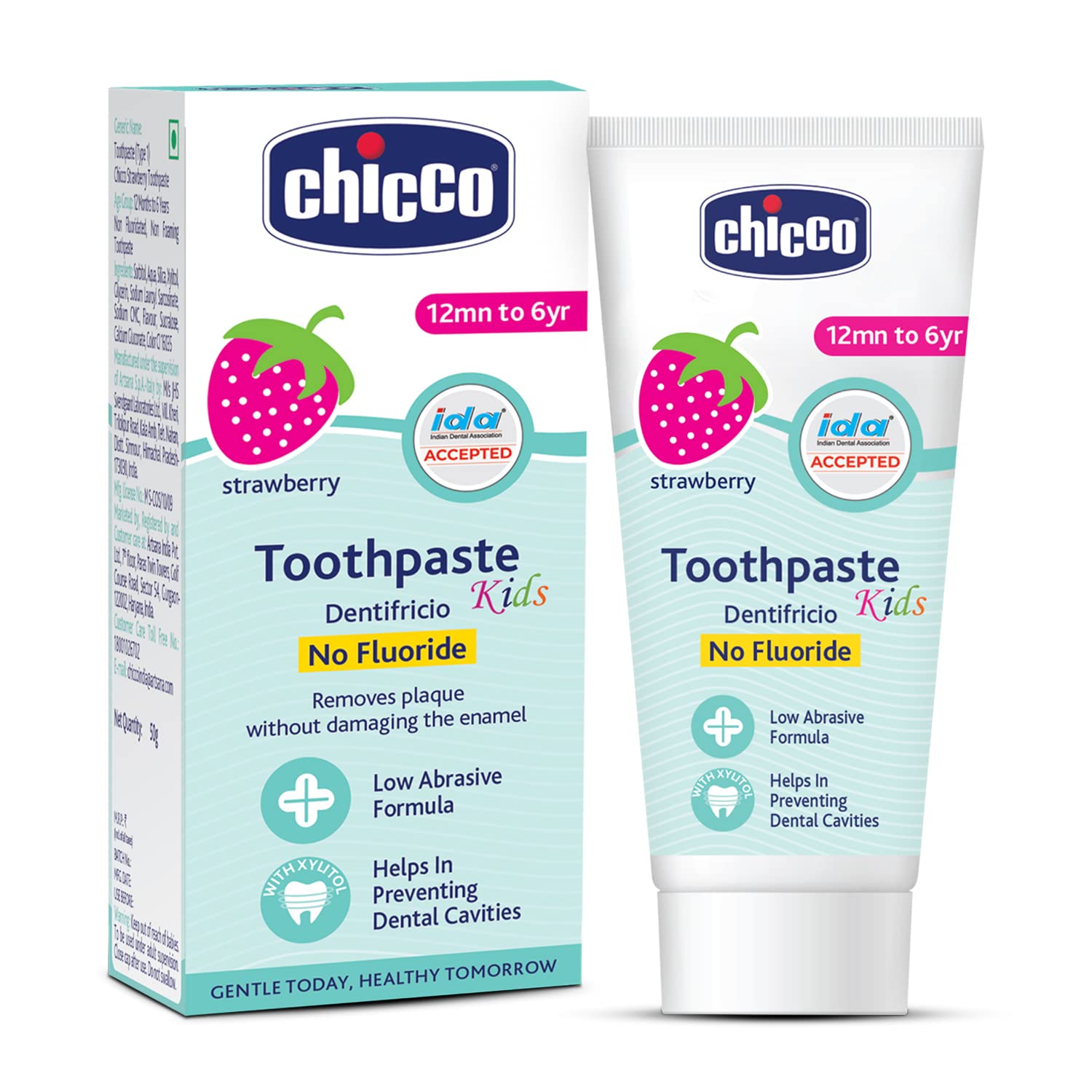 CHICCO STRAWBERRY TOOTHPASTE 50G