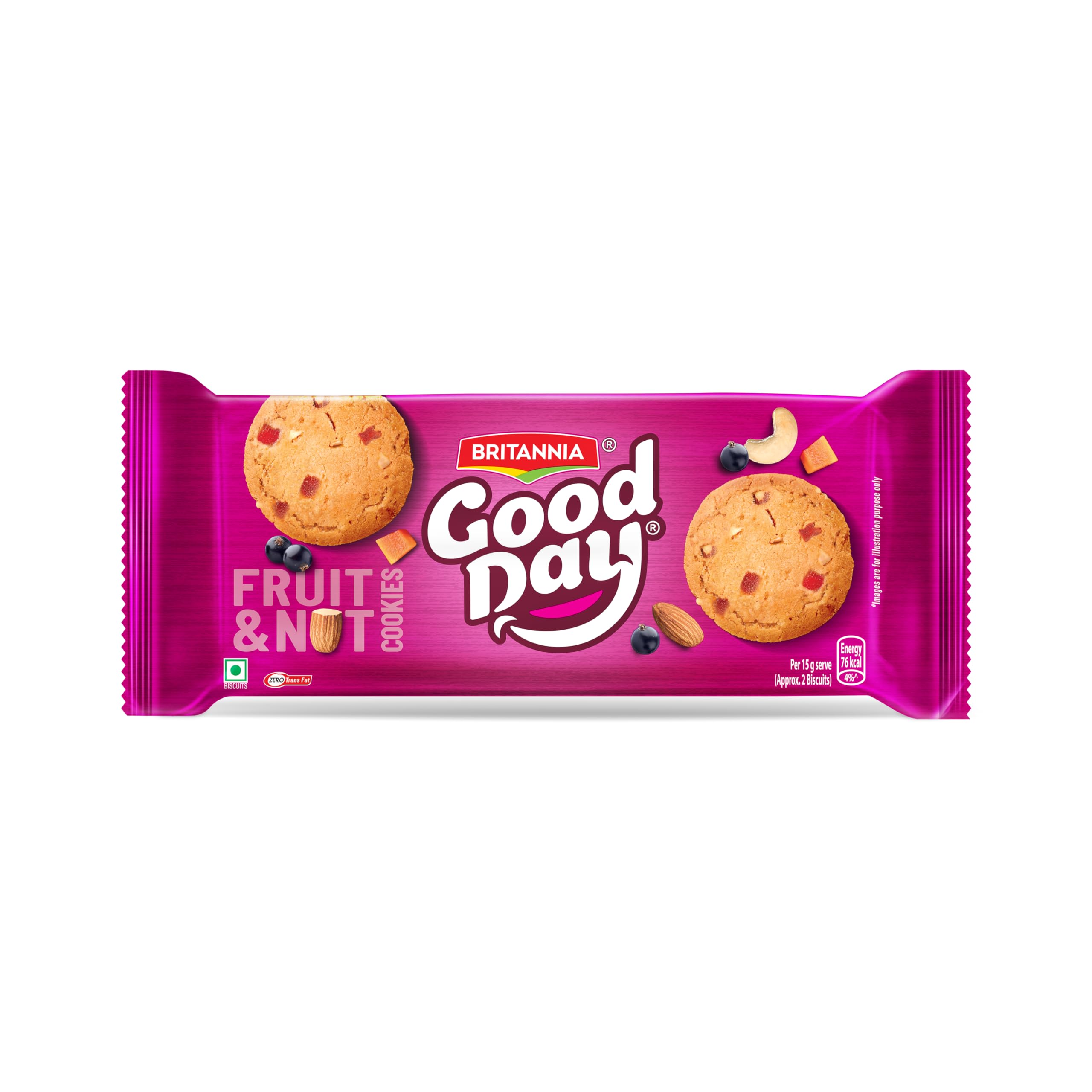BRITANNIA GOOD DAY FRUIT&NUT  90G