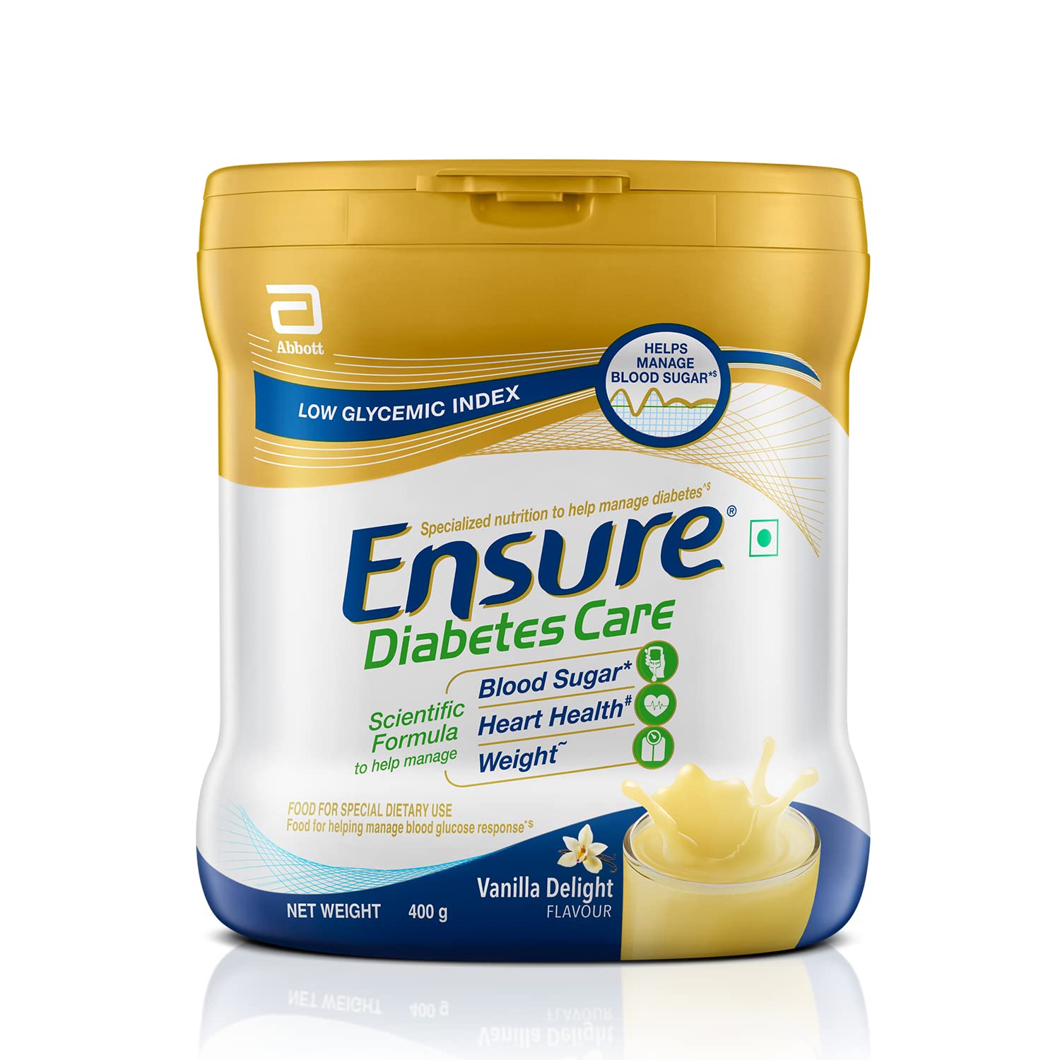 ENSURE DIABETES CARE VANILLA DELIGHT 400GM