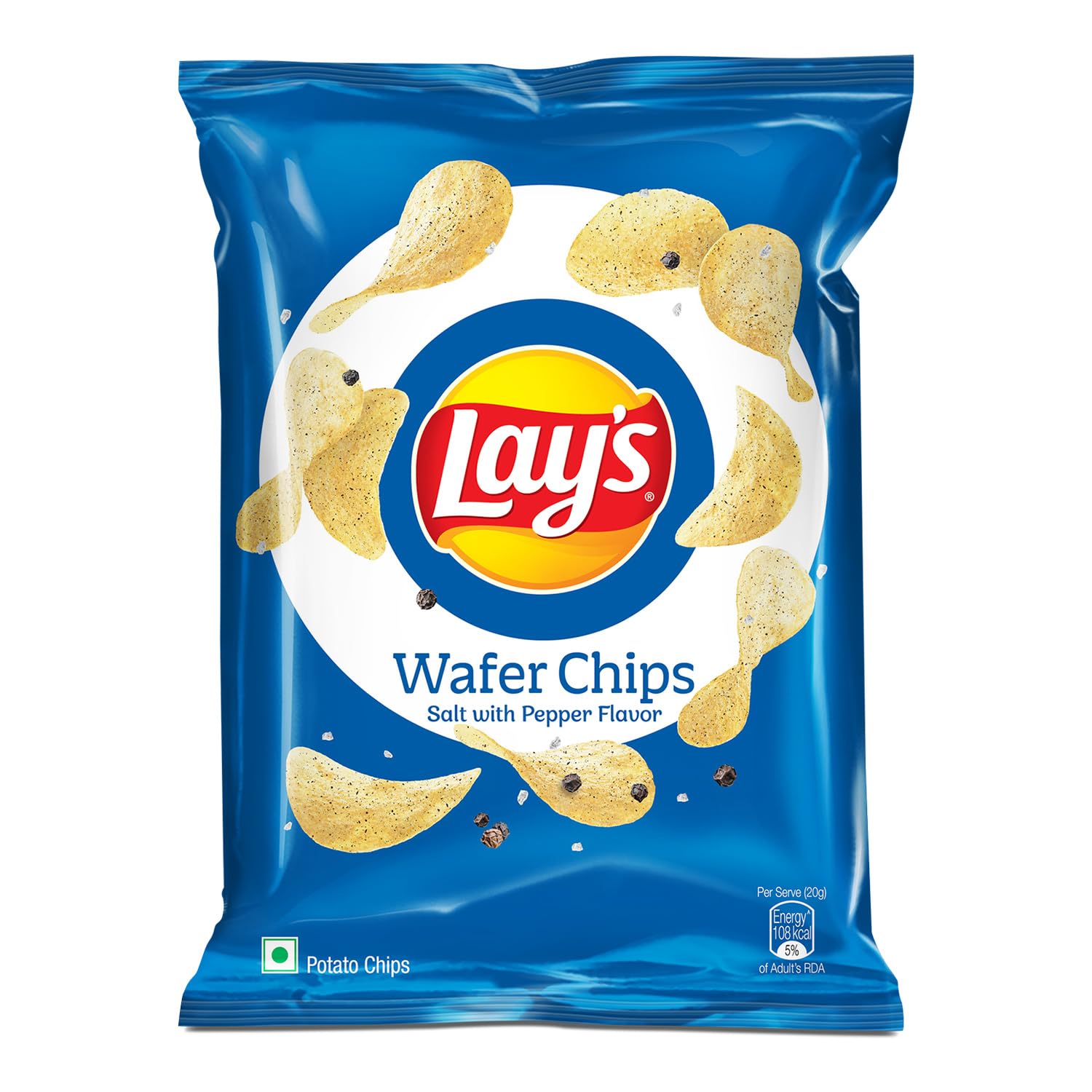 Lay's Wafer Style - Salt with Pepper Potato Chips