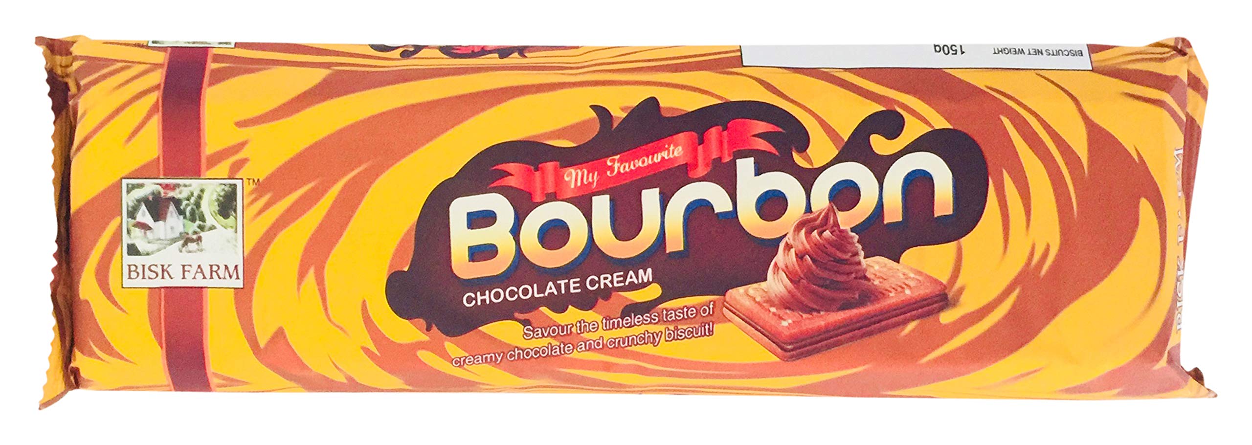 BISK FARM BOURBON CHOCOLATE CREAM 150G