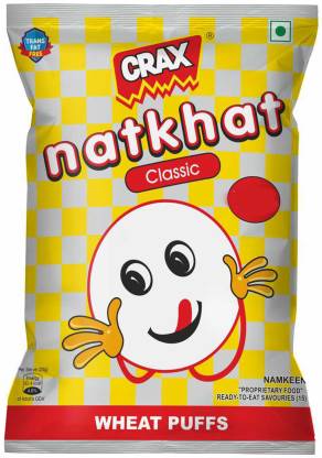 Natkhat Classic Wheat Puff Crisps