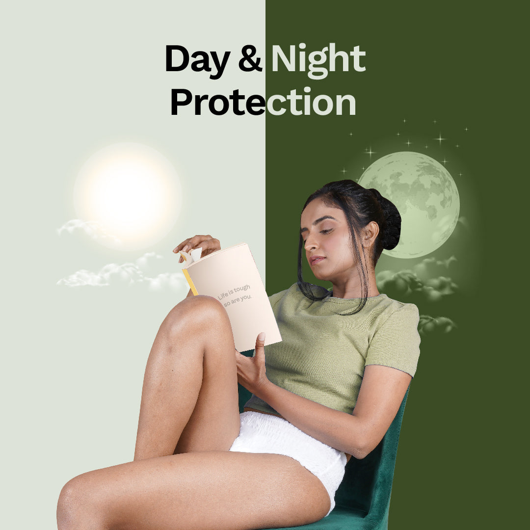 PEE SAFE DISPOSABLE PERIOD PANTY L-XL 4N