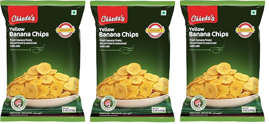 Chheda's Yellow Banana Chips (Salted)