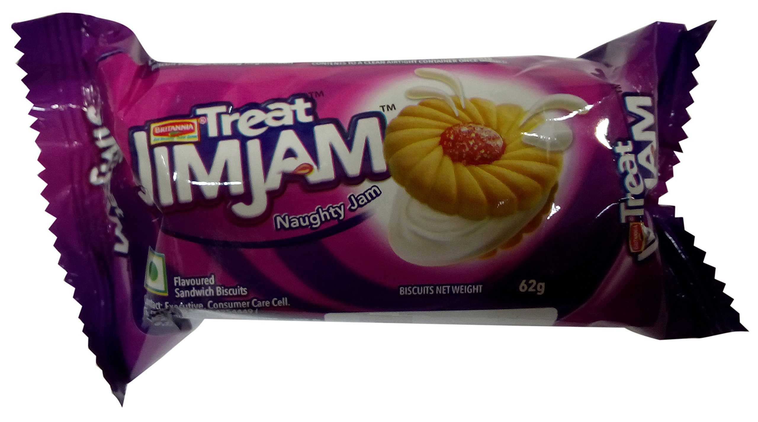 BRITANNIA TREAT JIMJAM 62G