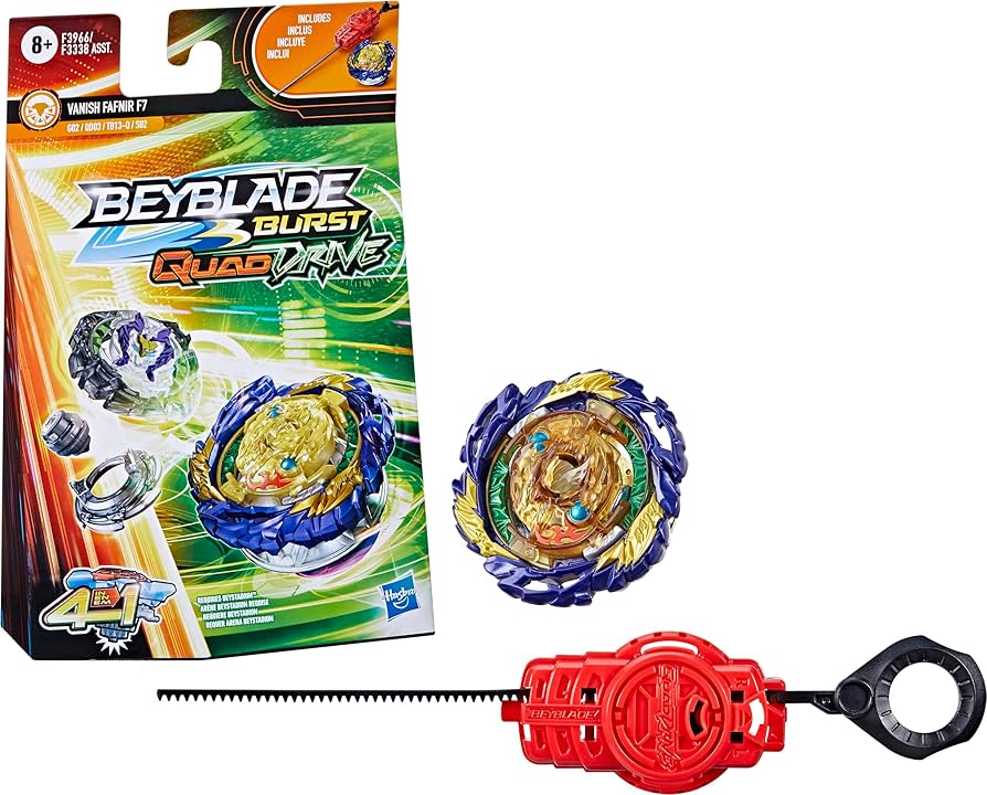 Beyblade Burst QuadDrive Vanish Fafnir F7 Spinning Top (8+ years)