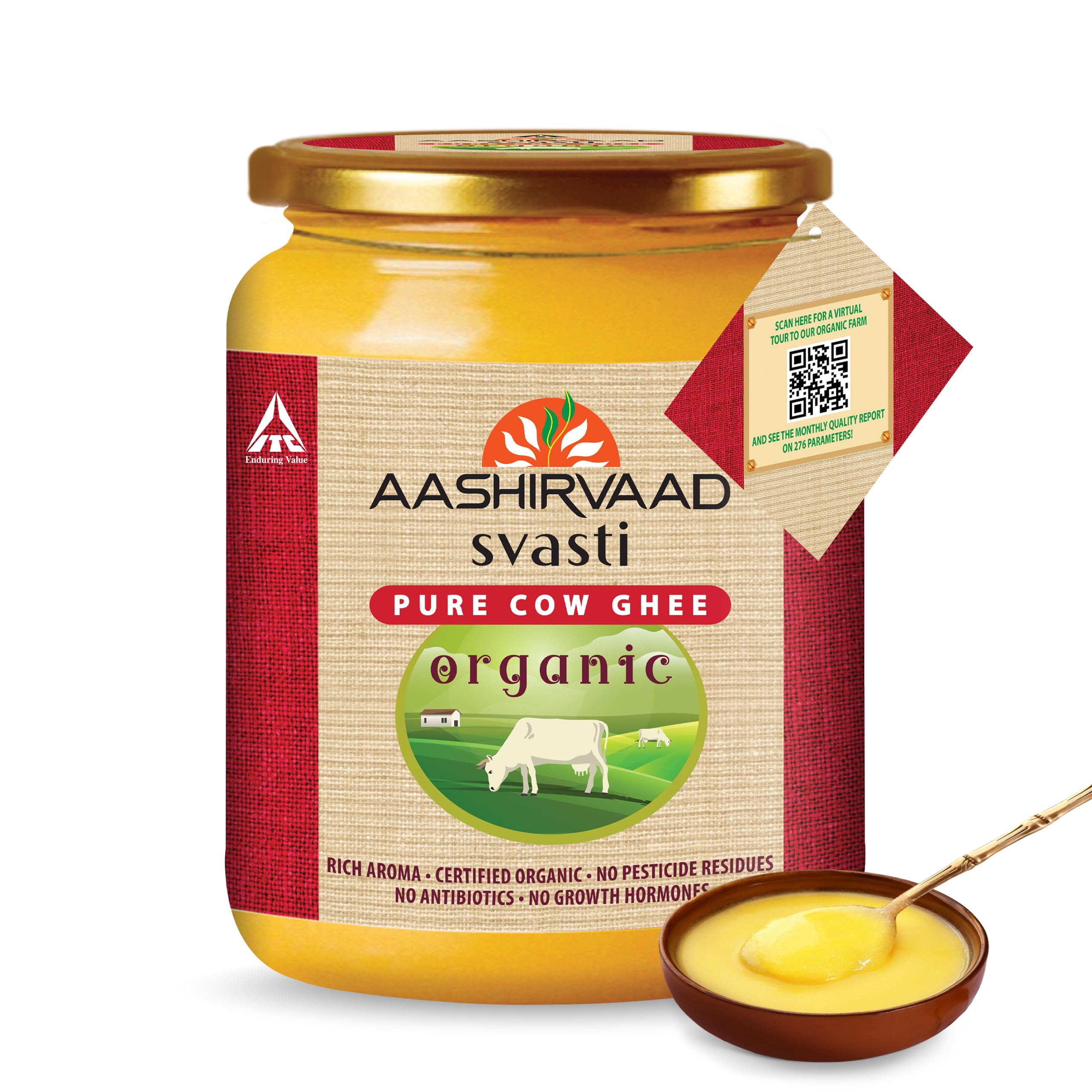 Aashirvaad Svasti Organic Cow Ghee