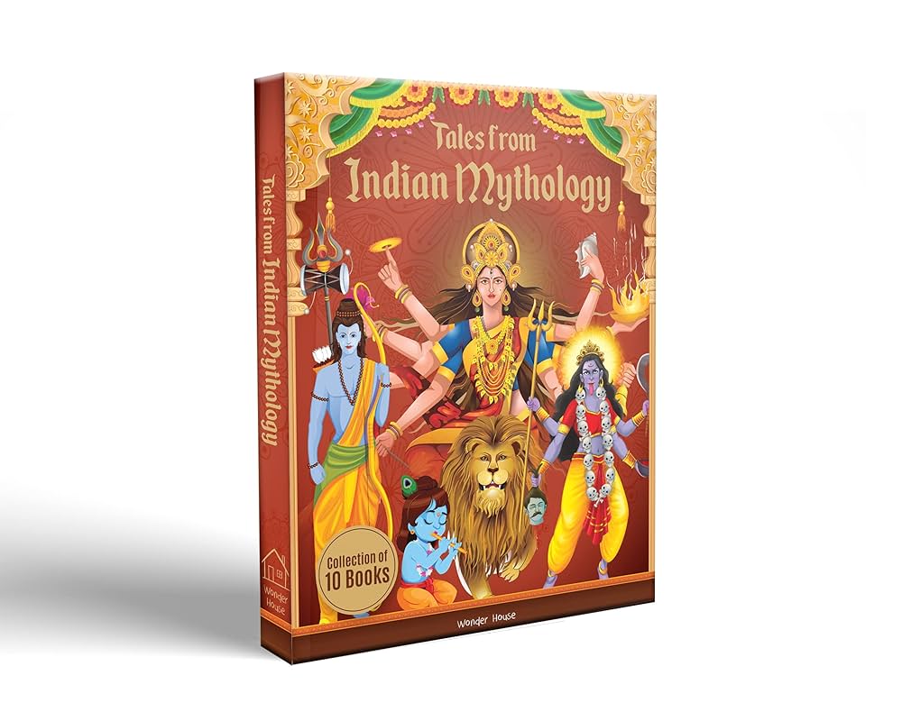 Tales From Indian Mythology (Collection Of 10 Books)