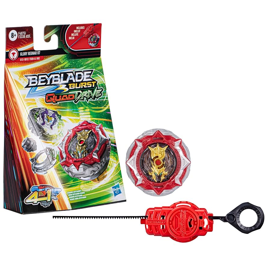 Beyblade Burst QuadDrive Glory Regnar R7 Spinning Top (8+ years)