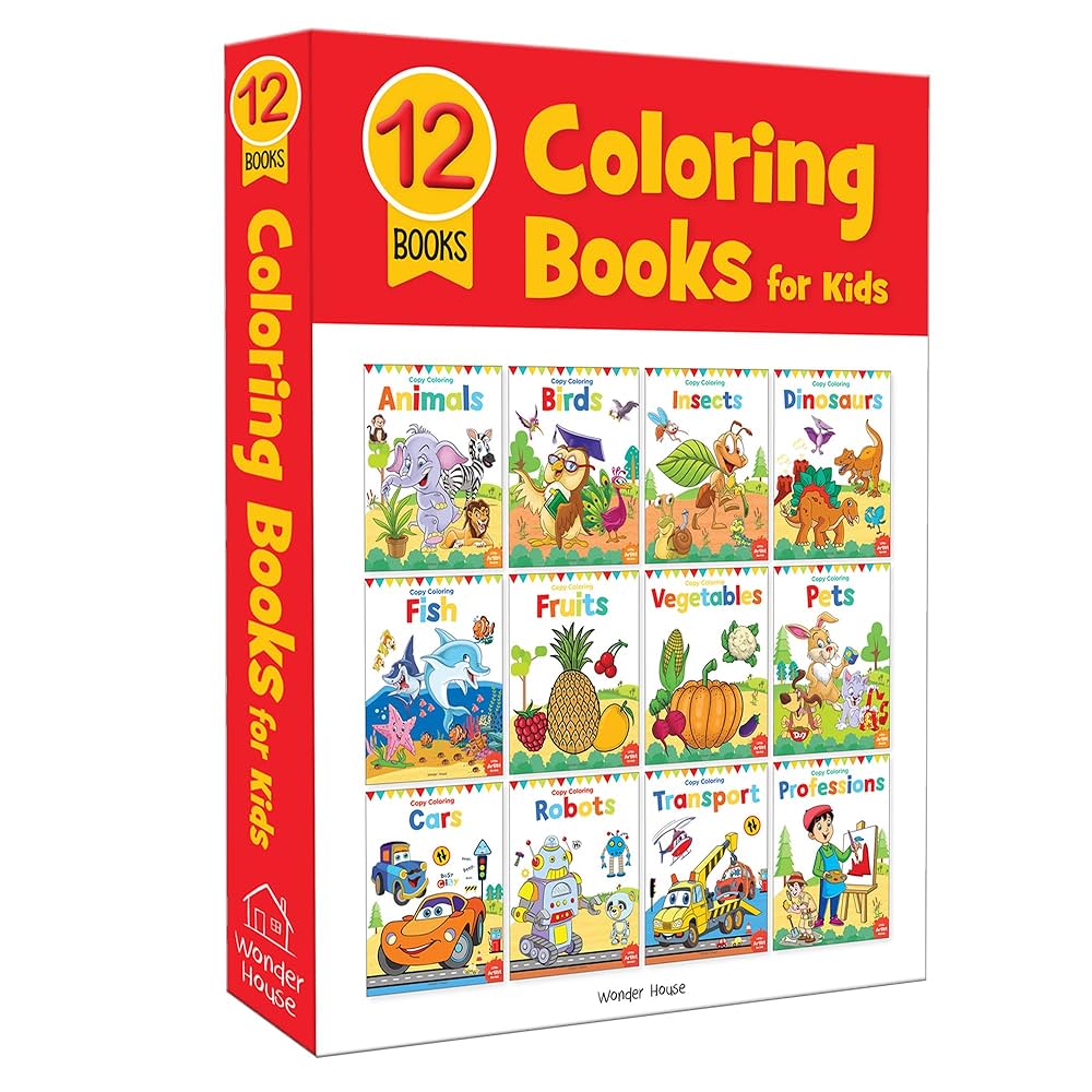 Colouring Books Boxset