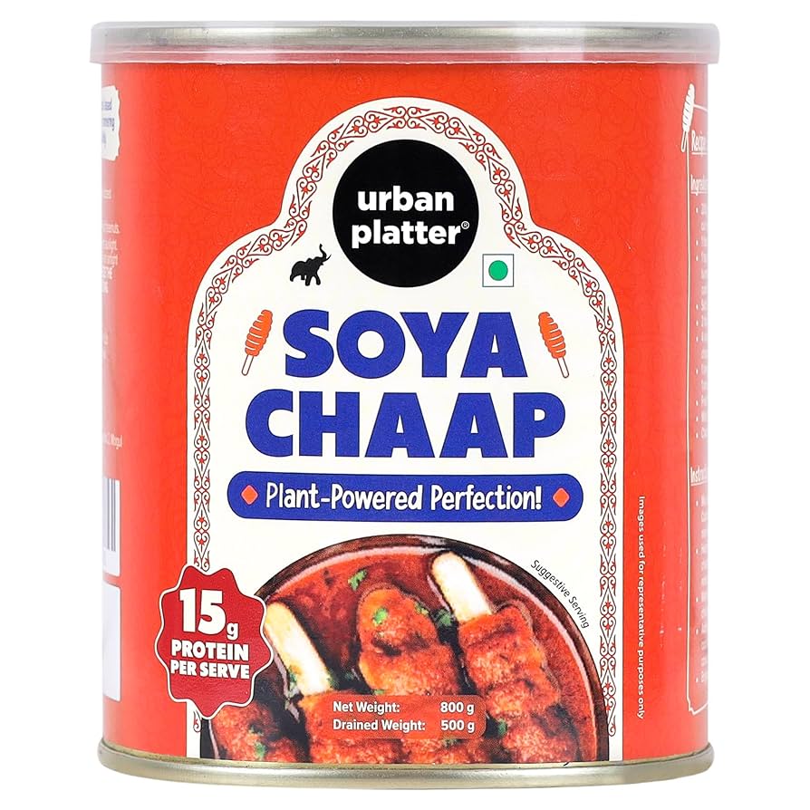 NATURE'S BEDT VEG SOYA CHAAP 500G