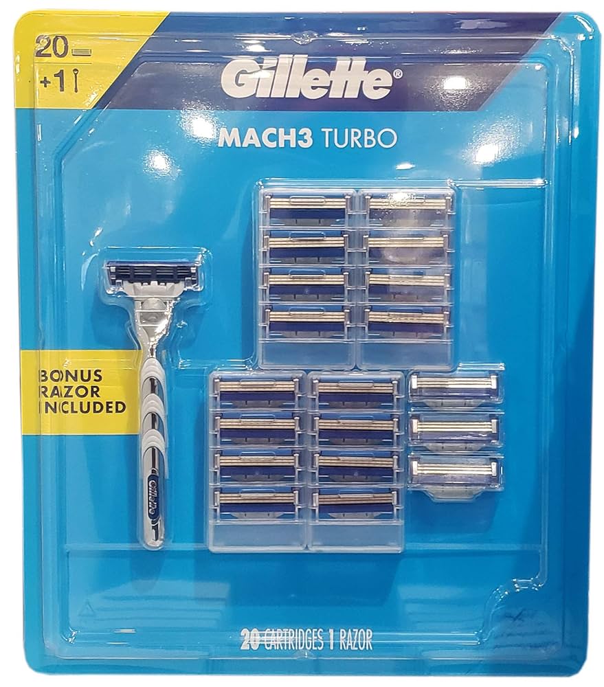 GILLETTE MACH3 TURBO 1N