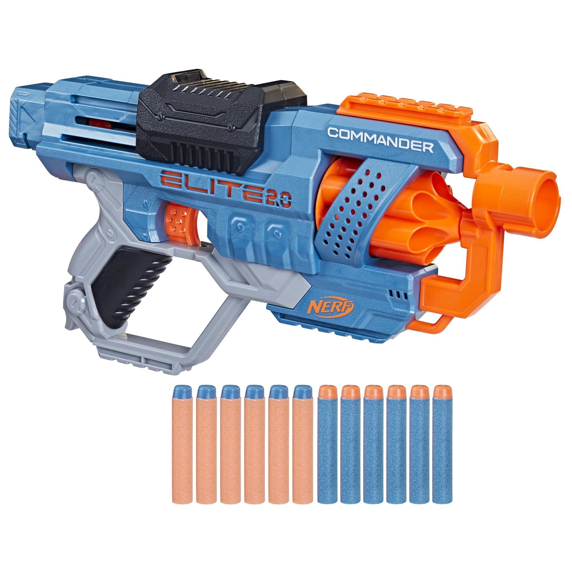 Nerf Elite 2.0 Commander RD-6 Blaster Toy Gun (8+ years)