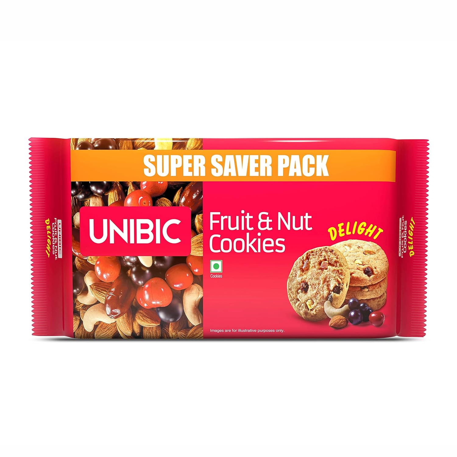 UNIBIC FRUIT & NUT COOKIES 300G