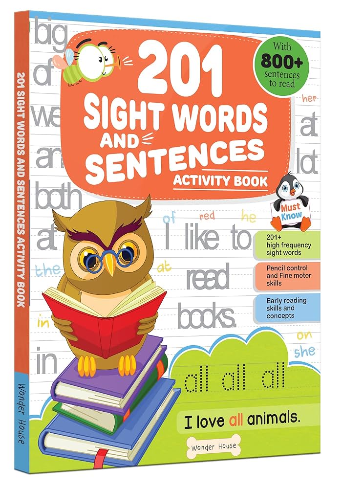 201 Sight Words And Sentence (With 800+ Sentences To Read)
