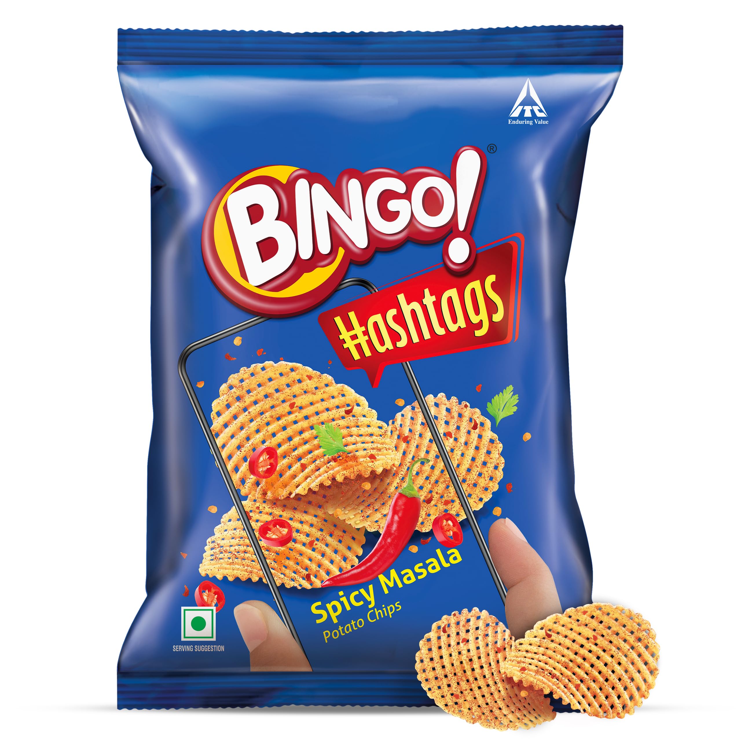BINGO HASHTAGS SPICY MASALA 58G