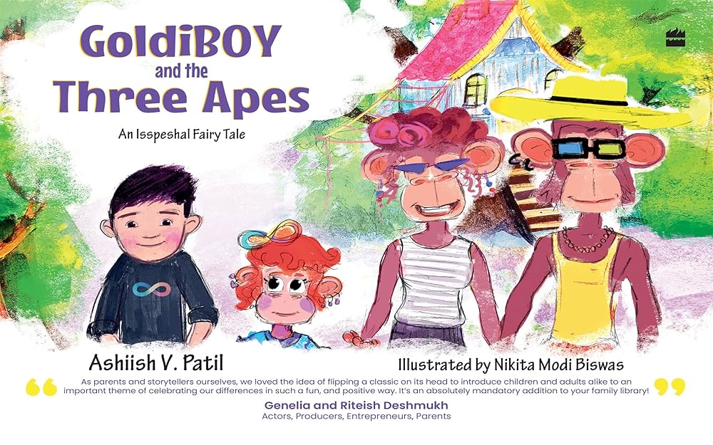 Goldiboy and The Three Apes - An Isspeshal Fairy Tale