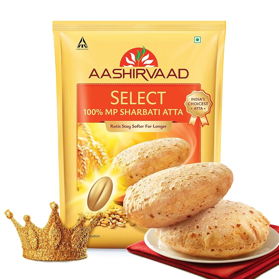 Aashirvaad Select Whole Wheat Sharbati Atta