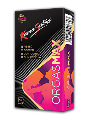 KamaSutra Orgasmax 4 in 1 Condom